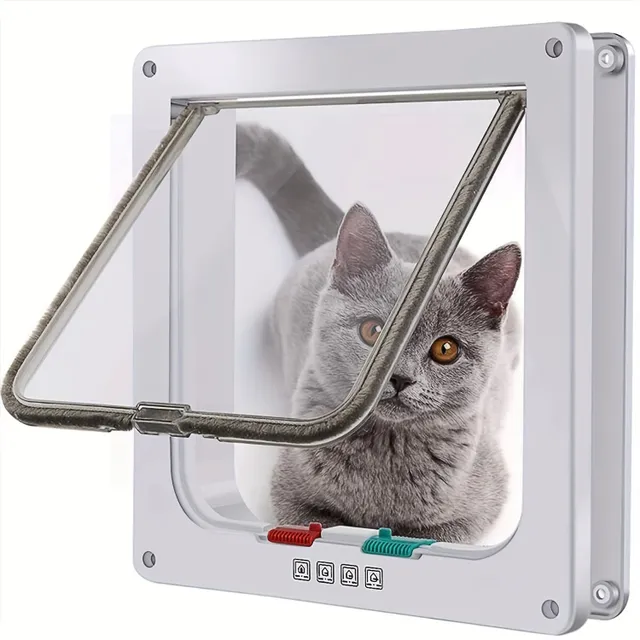 Door for cats and dogs - Safe and comfortable passage for pets, multifunctional double-sided