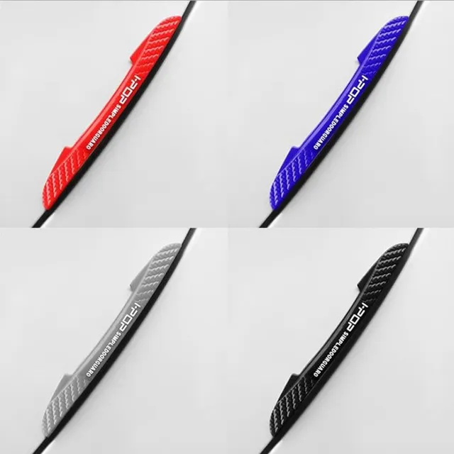 6pcs/set Auto Car Door Edge Protection Protective Strip Protective Strip Scratch Protection Auto Door Crash Bar