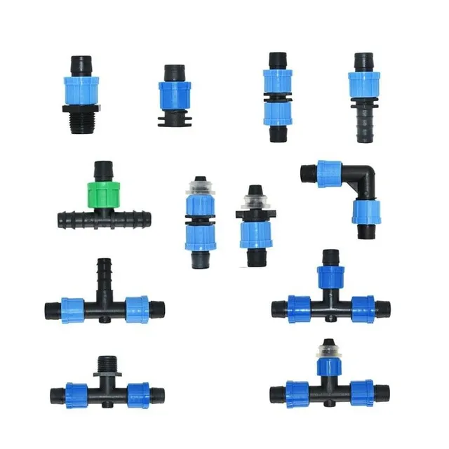 Raccord pour systèmes d'irrigation 25 pièces