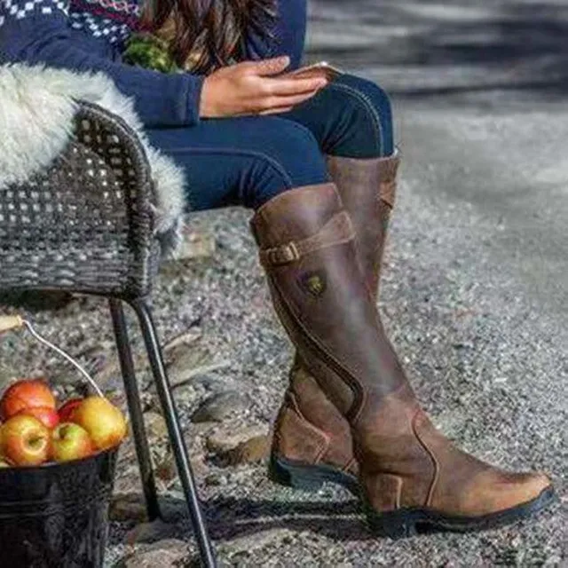 Bottes hautes élégantes pour femmes Idalia