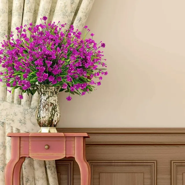 Artificial flowers for outdoor decoration - UV resistant and fading