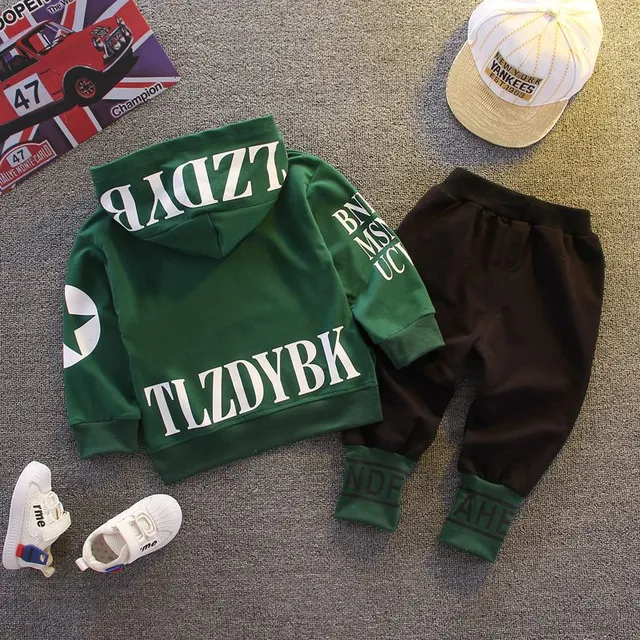 Children's trendy spring tracksuit