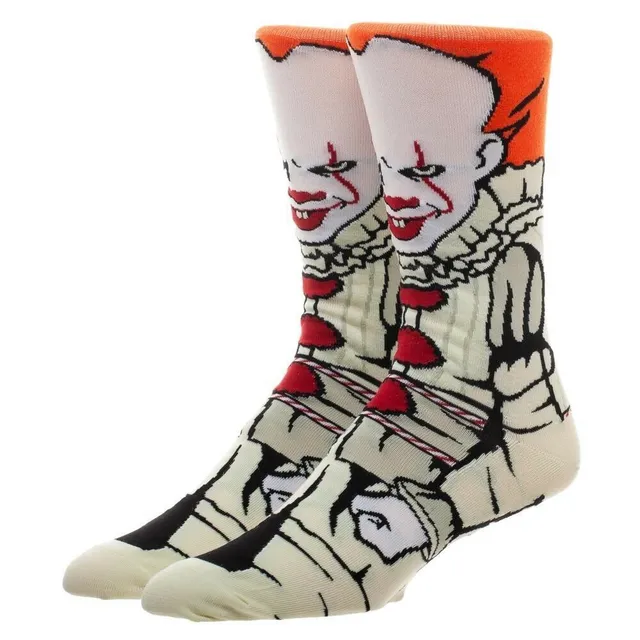 Pánske ponožky s potlačou hororových postáv