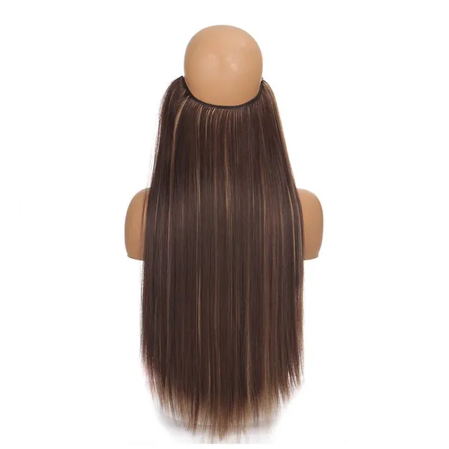 Synthetic hair extensions