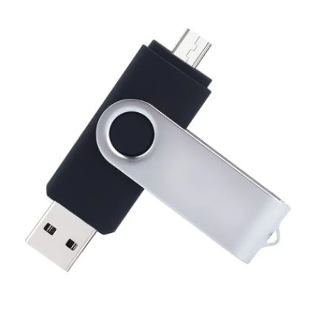 USB + micro USB flash drive