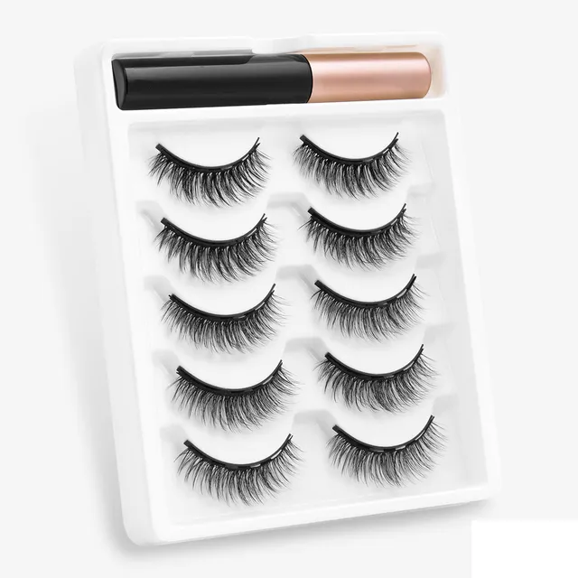 5 pairs magnetic false eyelashes