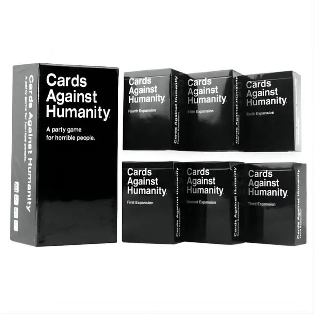 Cards Against Humanity + 1 2 3 4 5 6 jeux de cartes d'extension, parfait pour les nuits de jeu, les fêtes, Halloween, Noël et le plaisir - Le cadeau parfait pour les amateurs de jeux.