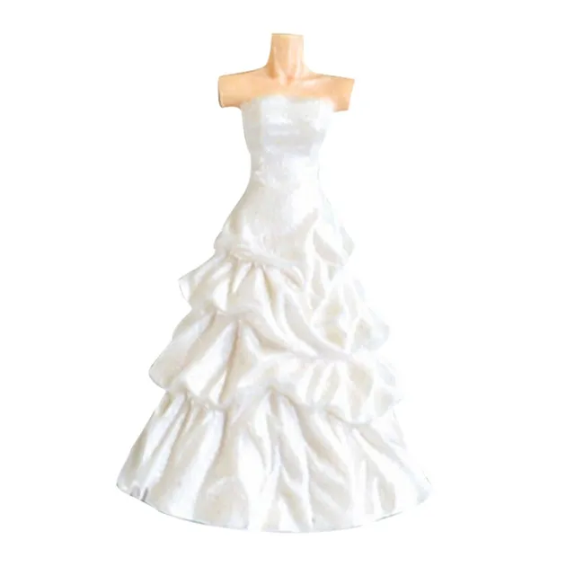 Silicone form wedding dress