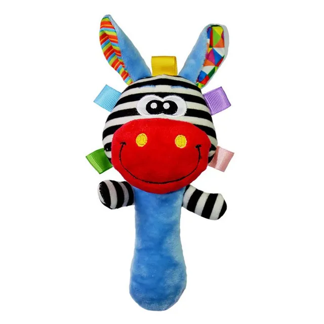 Baby plush hand rattle - 11 variants