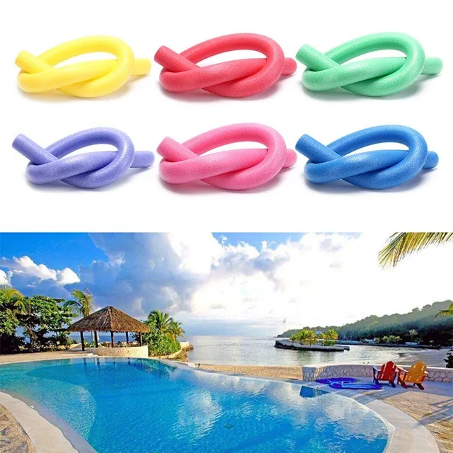 Stylish foam earthworm for water play and learning to swim - multiple colour options