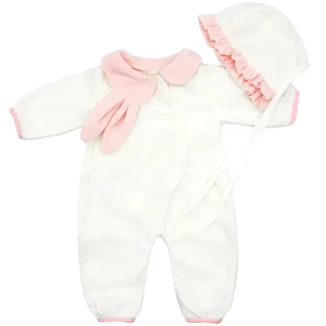 Clothing for baby doll 55 cm large - Set of dresses and socks