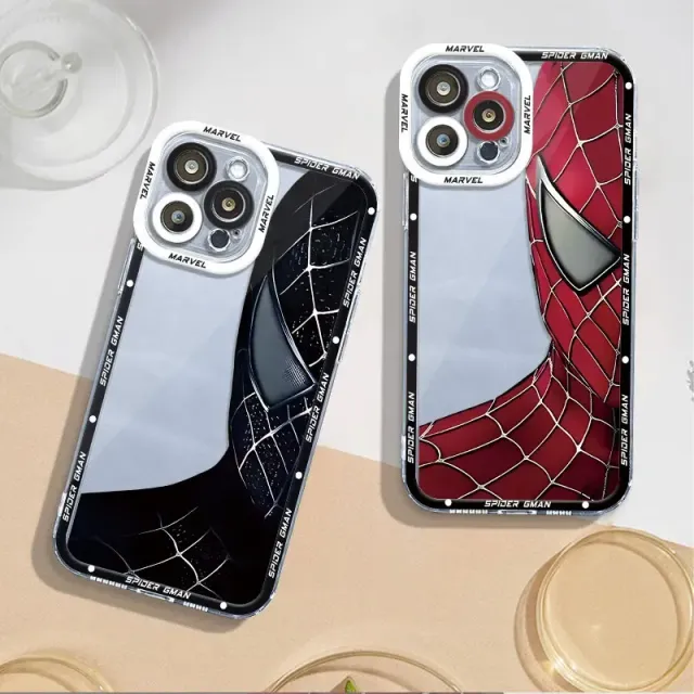 Cover for phones Samsung with motifs of the favorite hero Spider-man