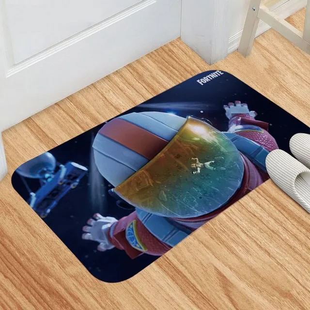 Stylish anti-slip mat with computer game motif DD001-23