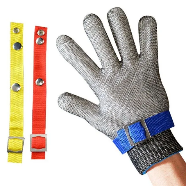 Durable steel wire gloves