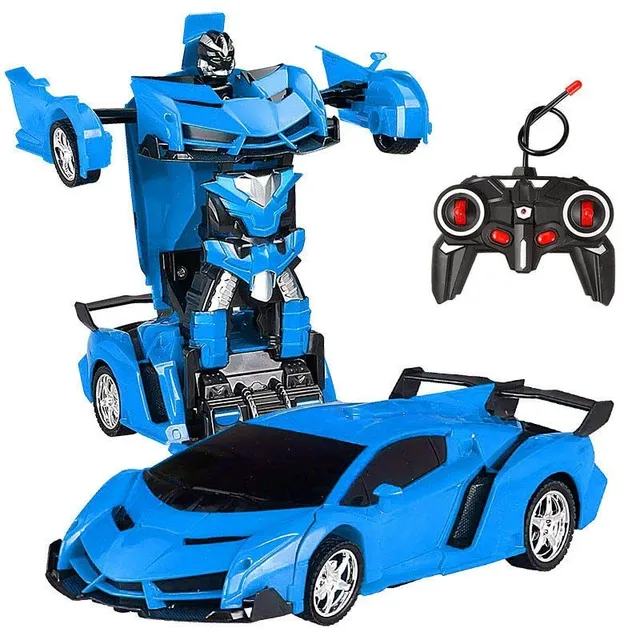 Remote control car - Transformer modra