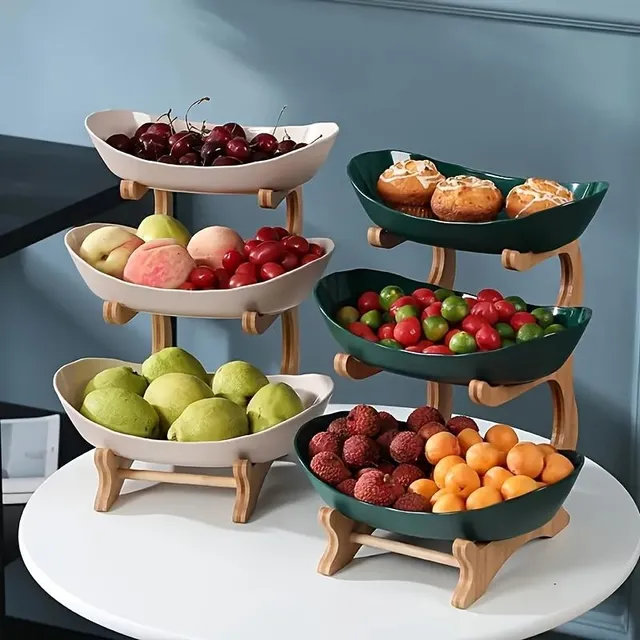 Bowl for fruit from wood © wood bowl for fruit and vegetables