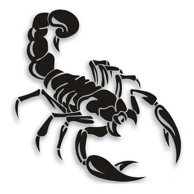 Scorpion car sticker