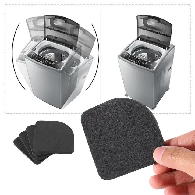 Anti-vibration practical pads under the washing machine - 4 pcs