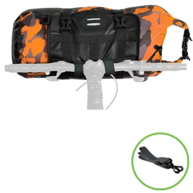 Waterproof bicycle handlebar bag