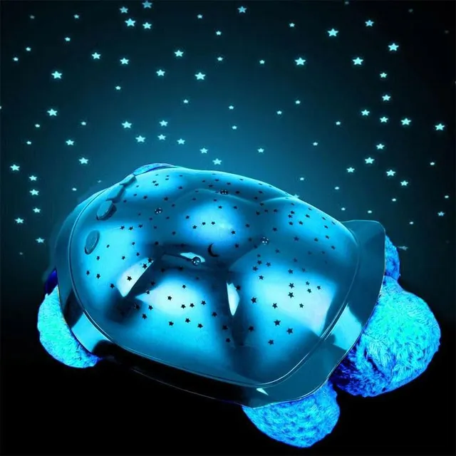 Magic shining turtle - night light