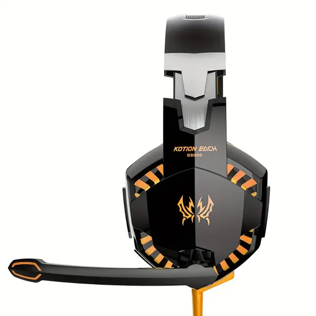 Embrace the game: Stereo Game Headset with Microphone with Noise Repression