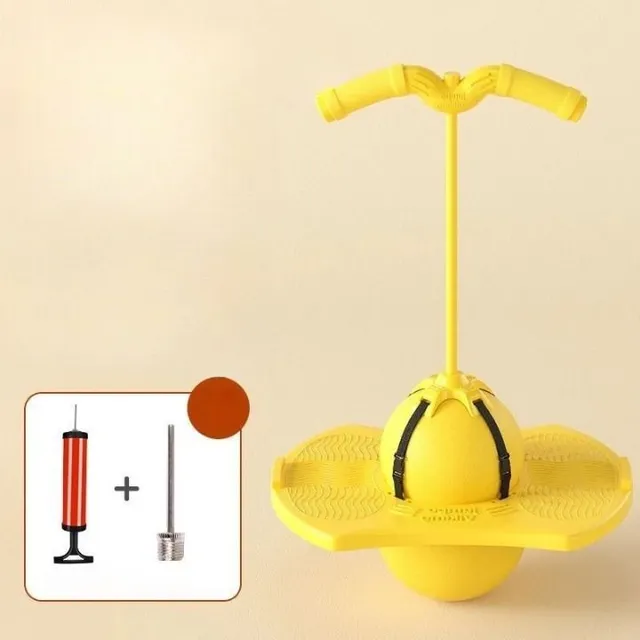 Skákací míč Žabák - cvičební pomůcka pro děti pro zvýšení výšky a trénink rovnováhy