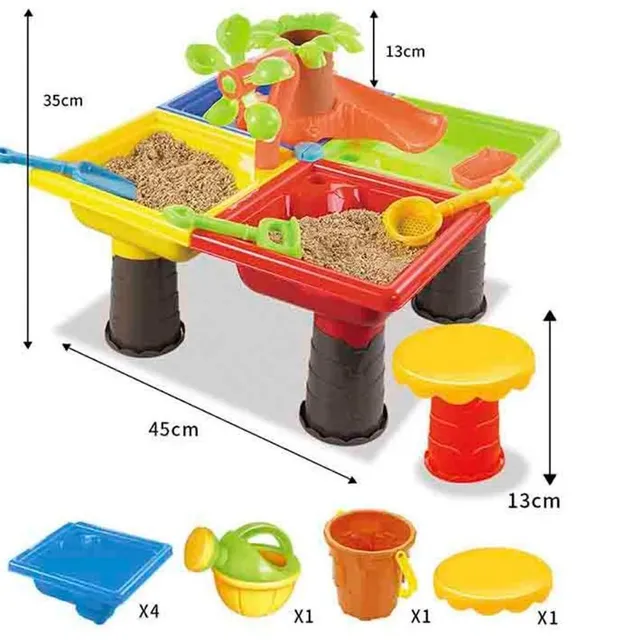 Dětský vodní stolek 2v1 pro batolata