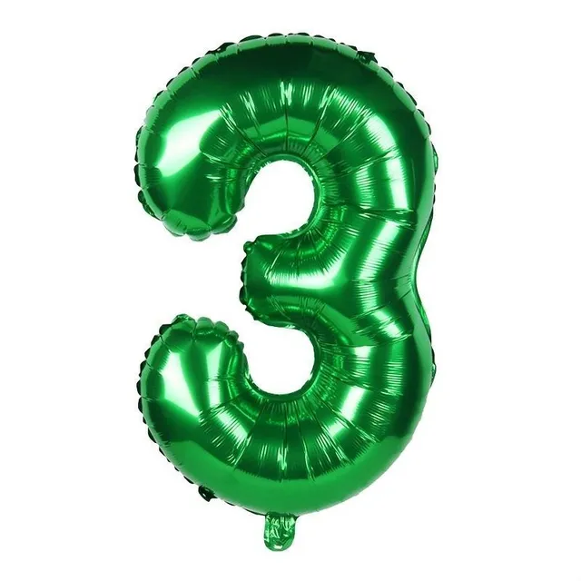 Birthday inflatable numbers