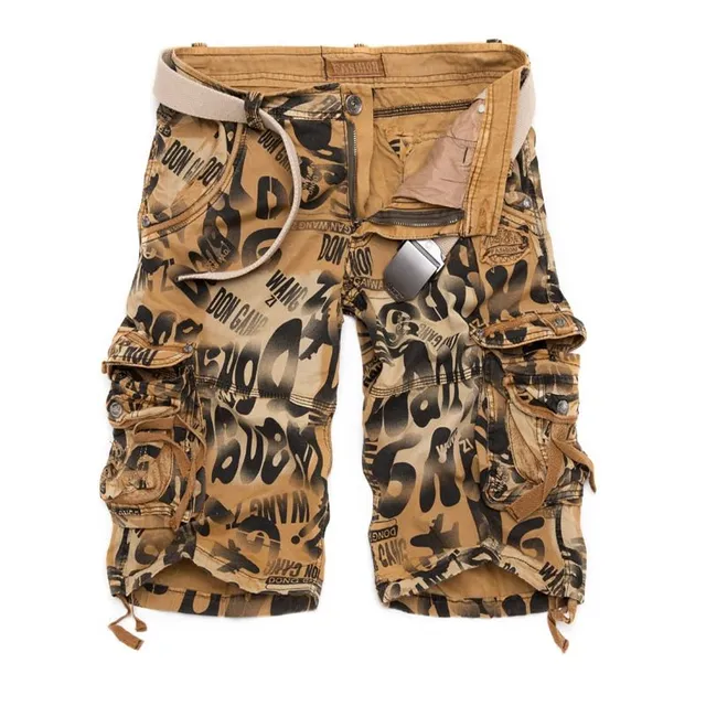 Men's stylish camouflage shorts