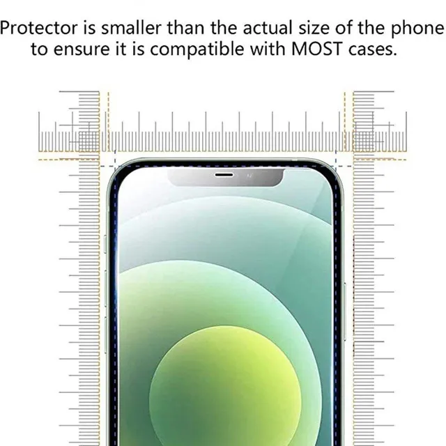 Sticlă de protecție pentru iPhone, 4 bucăți