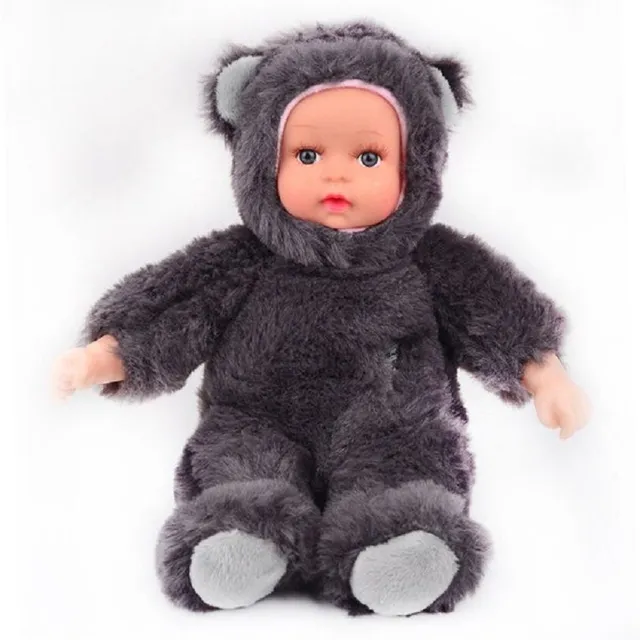 A doll in a bear costume