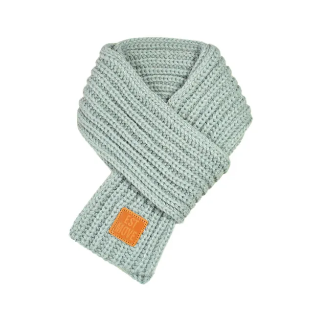 Baby knitted scarf - 7 colours