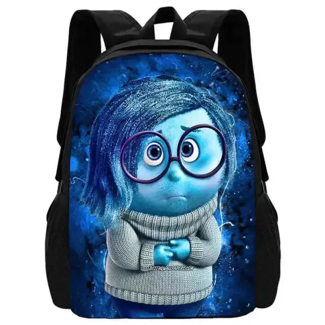 Stylish school backpack with small front pocket in motifs characters from a fairy tale In the head 2 - Inside Out 2