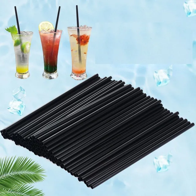 Mini plastic straw 100 pcs