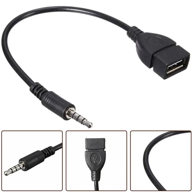 3.5mm to USB jack adapter