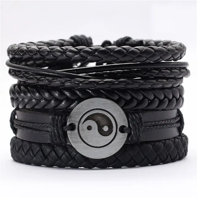 Leather bracelets JING JANG