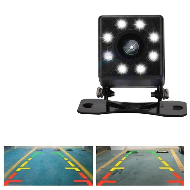 LED-es parkolókamera LCD monitorral