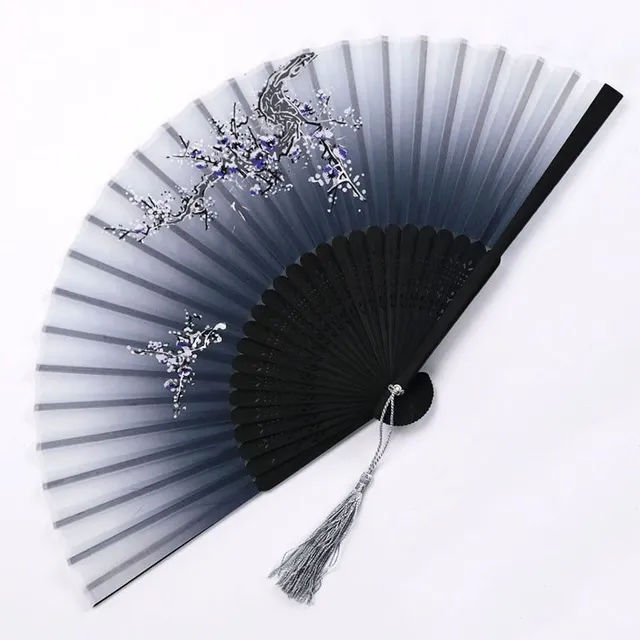 Elegantný ventilátor s čínskym motívom