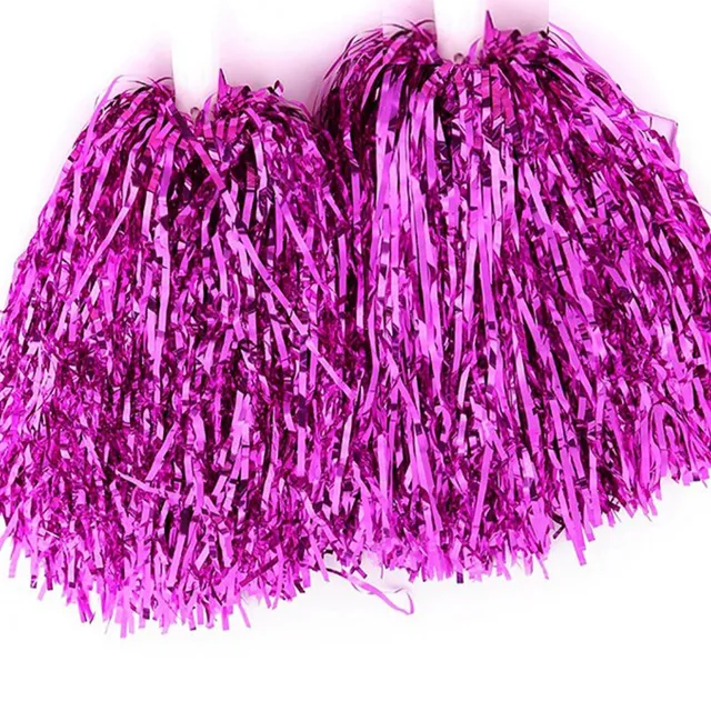 Pompons pour cheerleaders ou majorettes - plusieurs couleurs au choix