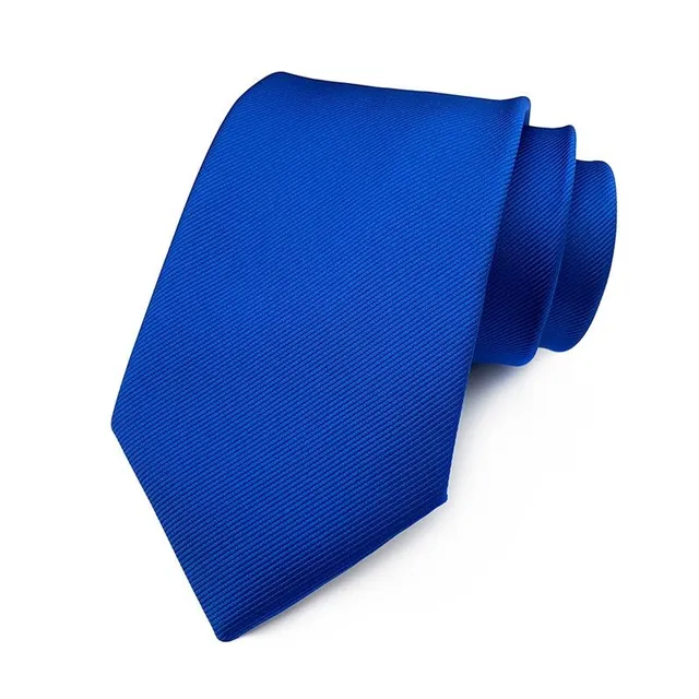 Men's single-color tie suitable for business meetings, weddings and balls