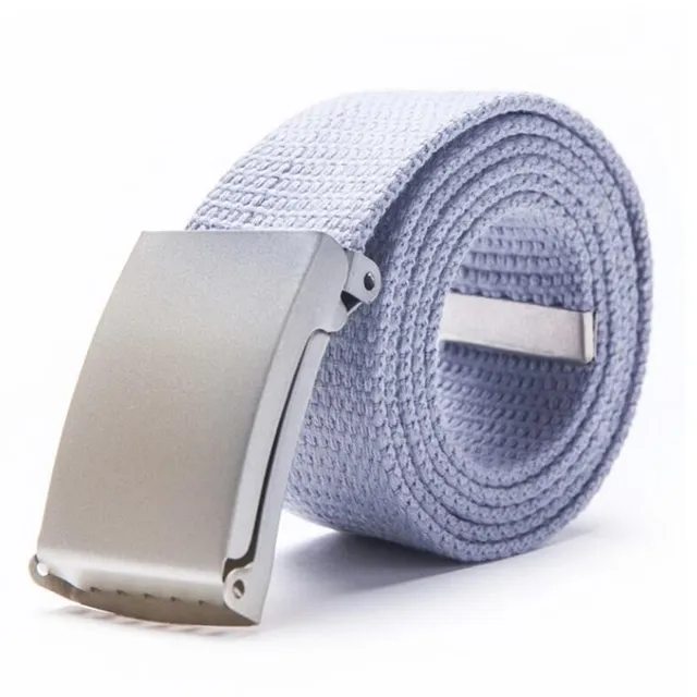 Fabric belt white 125 cm Michele