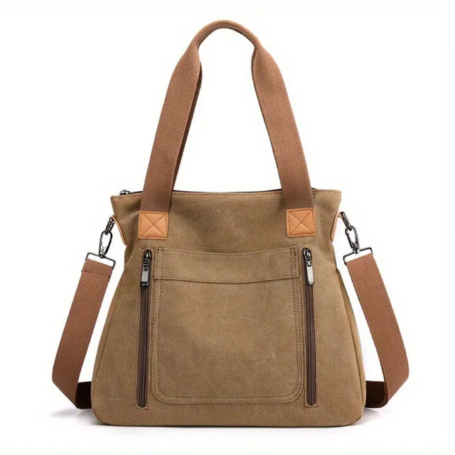 Durable lightweight crossbody bag, practical everyday bag for work