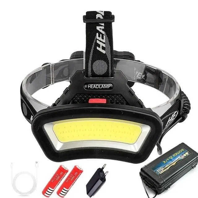 Powerful LED headlamp