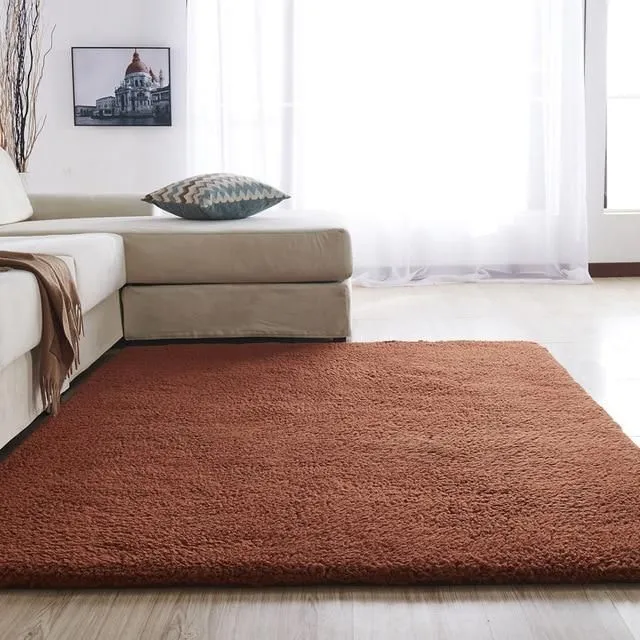 Miękki i przyjemny dywan