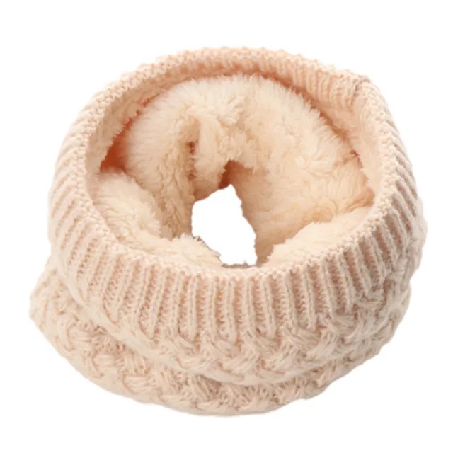 Stylish knitted unisex neck warmer Choncey beige