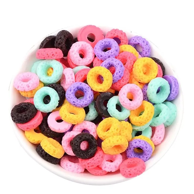 Mini donuts pour slime 10 pcs