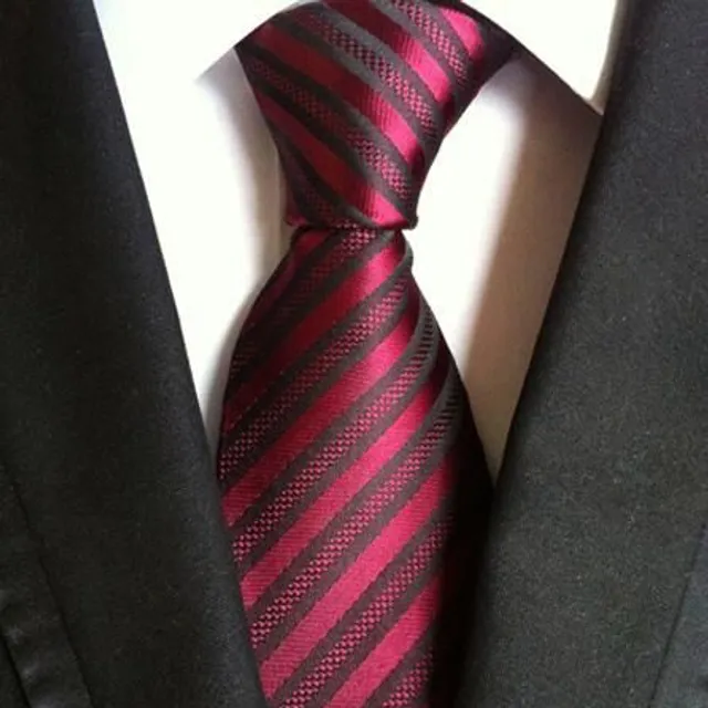 Pánská módní hedvábná kravata