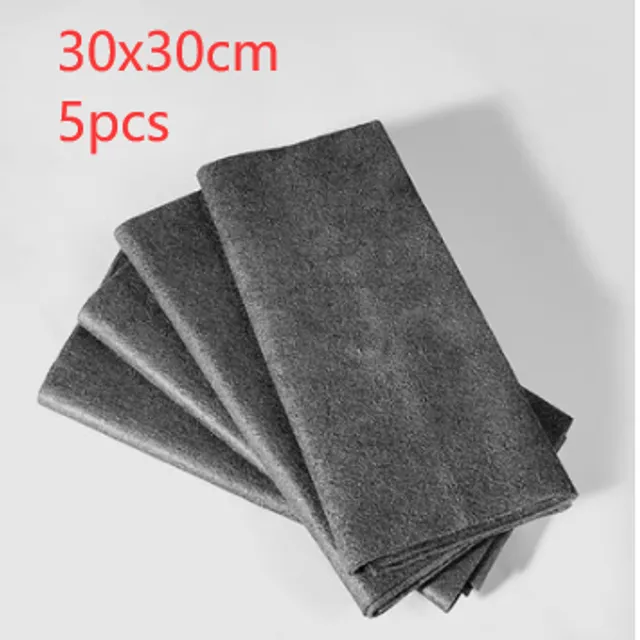 Magical microfiber cleaning and polishing cloth for the home