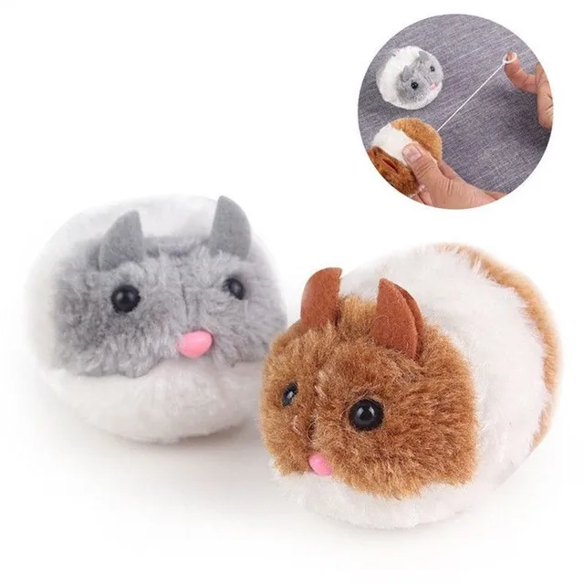 Stretchable toy mice for cats