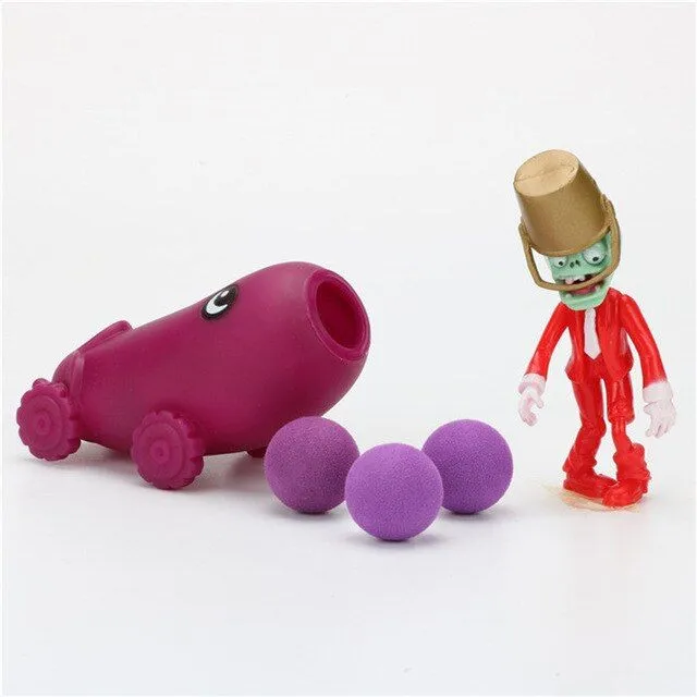 Shooting toy in the form of Plants vs Zombies characters